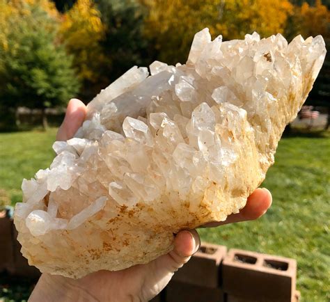 real quartz crystals